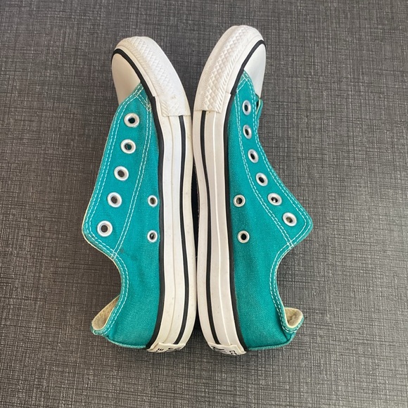 Converse all stars low top sneakers turquoise aqua 7 - Picture 6 of 10